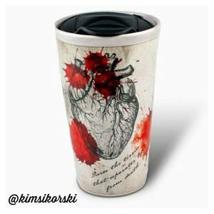 Penny Dreadful Blood Stained Heart Travel‎ Mug Lid